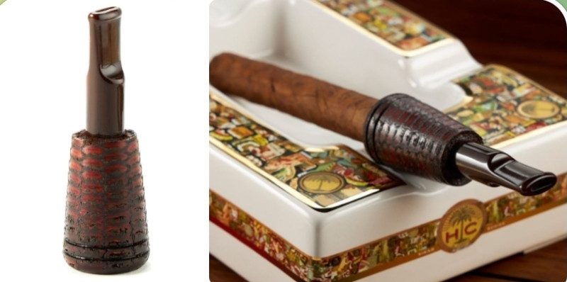CORN COB CIGAR HOLDER